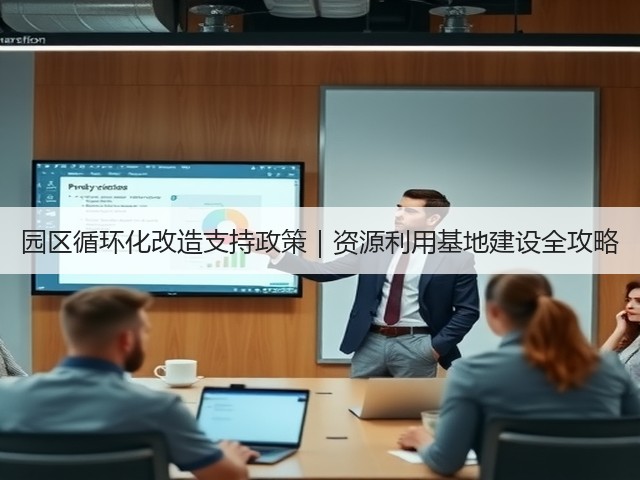 园区循环化改造支持政策|资源利用基地建设全攻略(图1) 园区循环化改造支持政策|资源利用基地建设全攻略(图1)