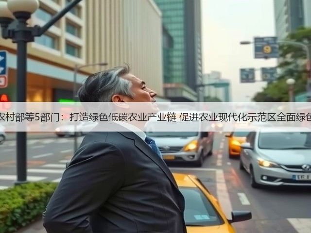 农业农村部等5部门：打造绿色低碳农业产业链 促进农业现代化示范区全面绿色转型(图3)
