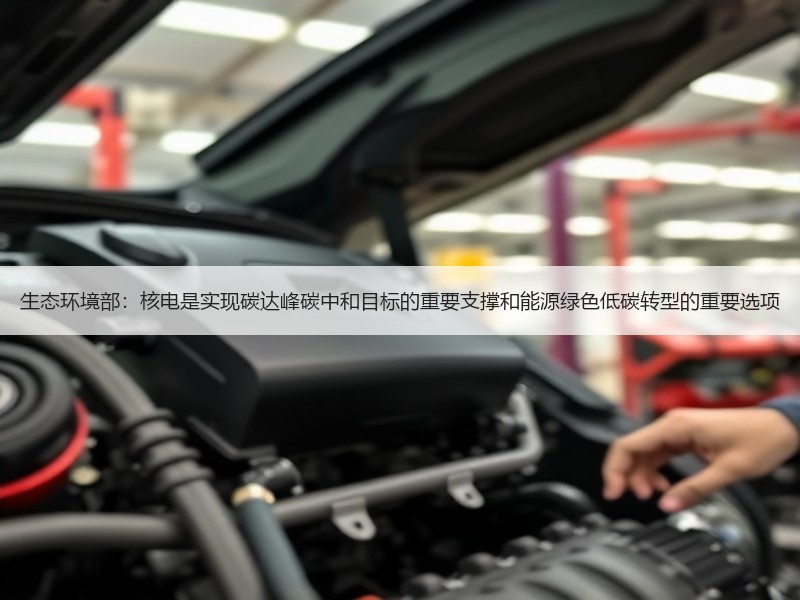 生态环境部：核电是实现碳达峰碳中和目标的重要支撑和能源绿色低碳转型的重要选项