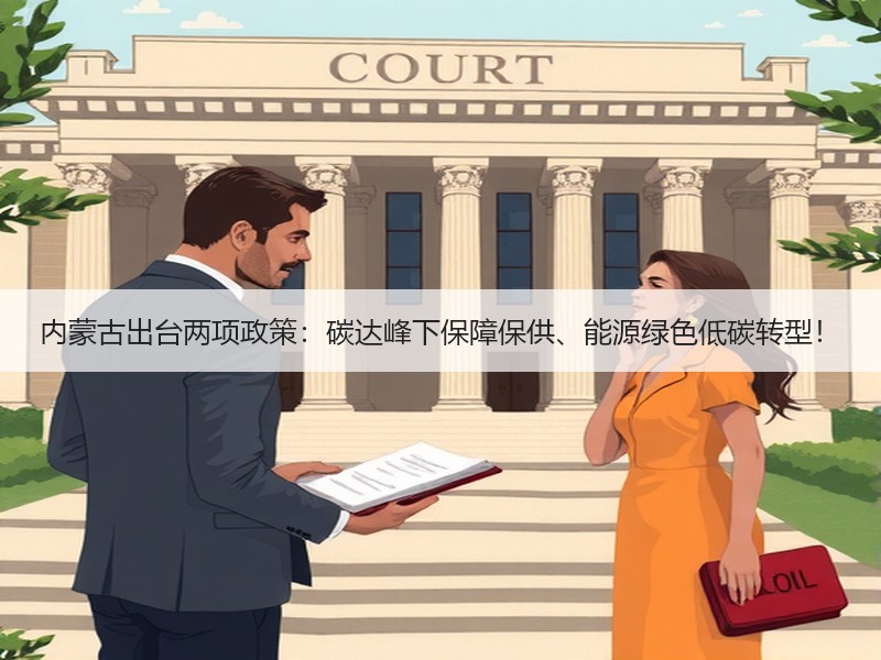 内蒙古出台两项政策：碳达峰下保障保供、能源绿色低碳转型！