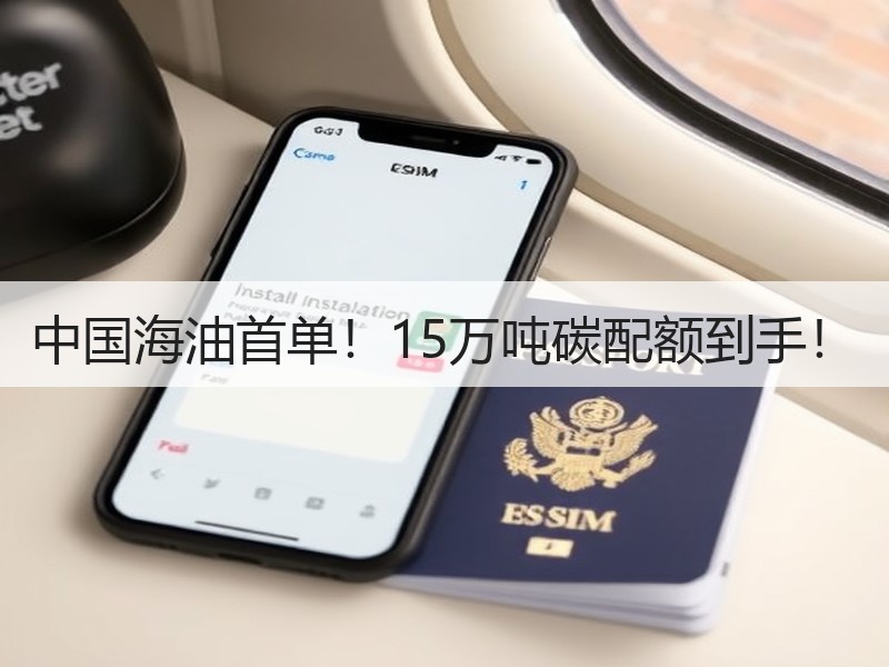 中国海油首单！15万吨碳配额到手！