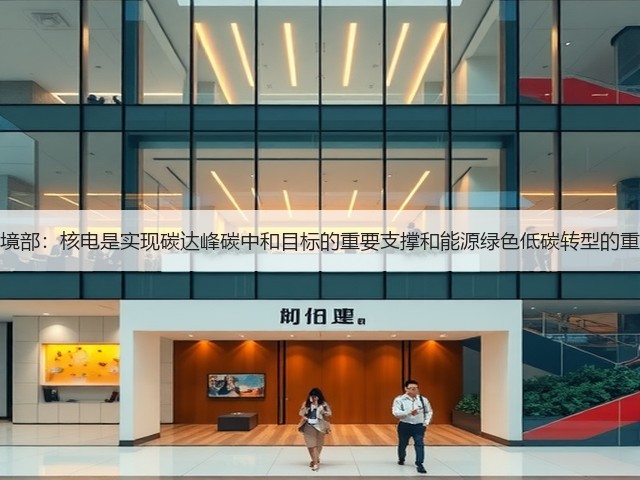 生态环境部:核电是实现碳达峰碳中和目标的重要支撑和能源绿色低碳转型的重要选项(图2) 生态环境部:核电是实现碳达峰碳中和目标的重要支撑和能源绿色低碳转型的重要选项(图2)