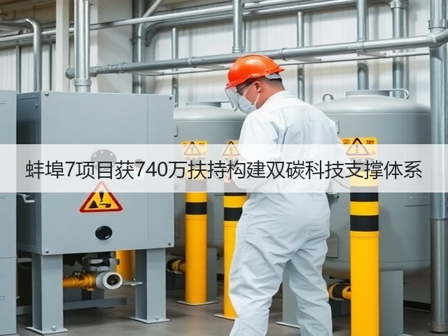 蚌埠7项目获740万扶持构建双碳科技支撑体系(图1) 蚌埠7项目获740万扶持构建双碳科技支撑体系(图1)