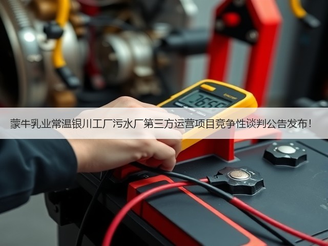 蒙牛乳业常温银川工厂污水厂第三方运营项目竞争性谈判公告发布！(图1)
