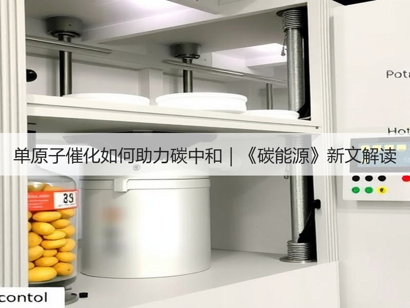 单原子催化如何助力碳中和|《碳能源》新文解读 单原子催化如何助力碳中和|《碳能源》新文解读