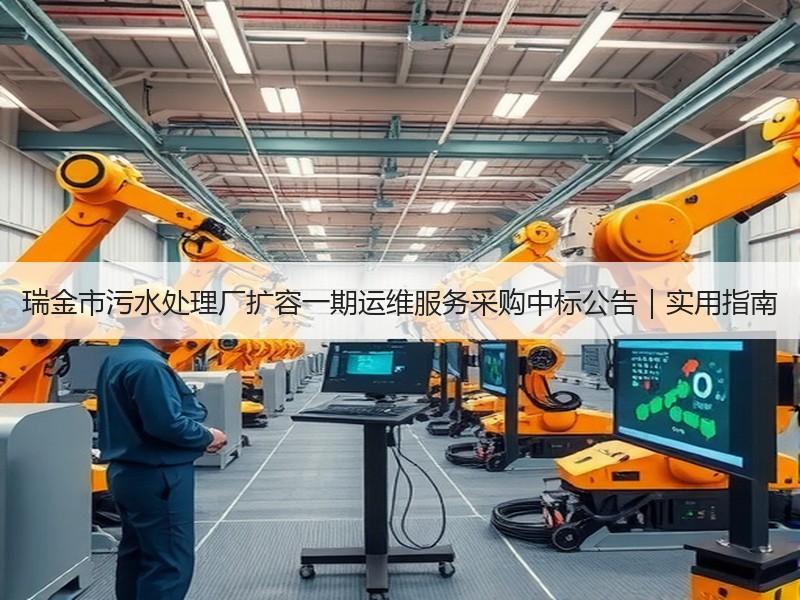 瑞金市污水处理厂扩容一期运维服务采购中标公告|实用指南 瑞金市污水处理厂扩容一期运维服务采购中标公告|实用指南