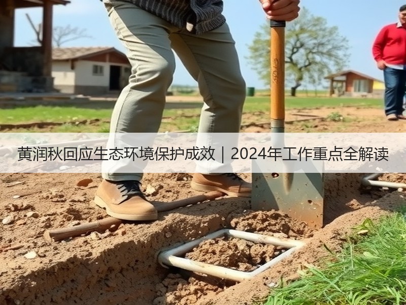 黄润秋回应生态环境保护成效|2024年工作重点全解读 黄润秋回应生态环境保护成效|2024年工作重点全解读