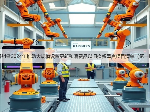 关于印发《贵州省2024年推动大规模设备更新和消费品以旧换新重点项目清单（第一批）》的通知(图1)