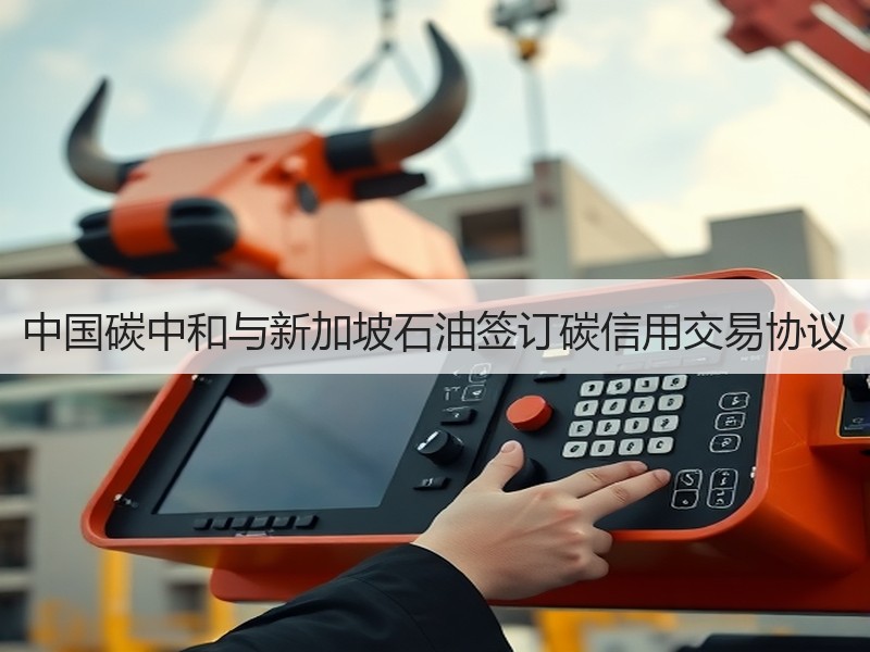 中国碳中和与新加坡石油签订碳信用交易协议