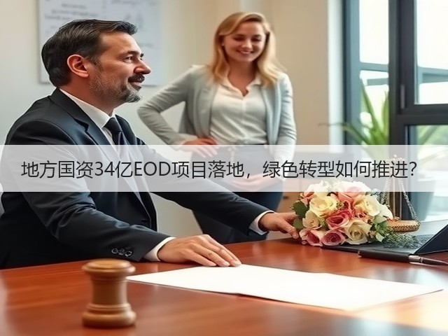 地方国资34亿EOD项目落地,绿色转型如何推进?(图1) 地方国资34亿EOD项目落地,绿色转型如何推进?(图1)