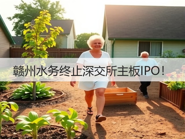 赣州水务终止深交所主板IPO!(图1) 赣州水务终止深交所主板IPO!(图1)