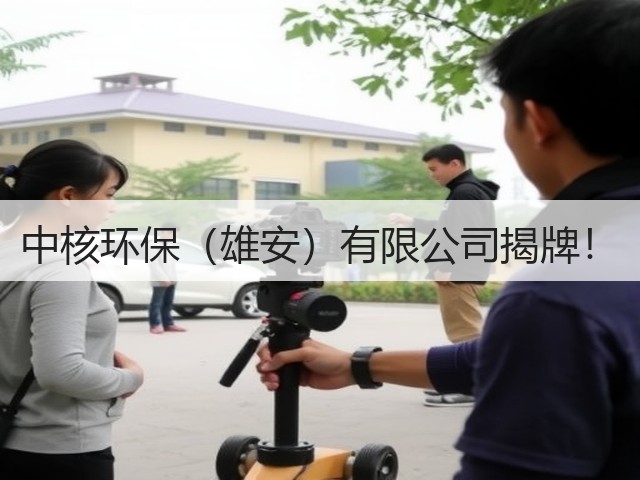 中核环保(雄安)有限公司揭牌!(图1) 中核环保(雄安)有限公司揭牌!(图1)