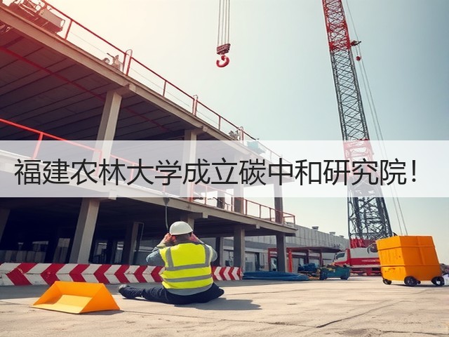 福建农林大学成立碳中和研究院!(图2) 福建农林大学成立碳中和研究院!(图2)