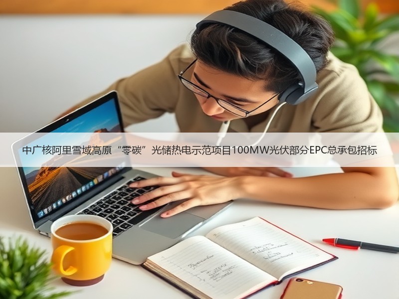 中广核阿里雪域高原“零碳”光储热电示范项目100MW光伏部分EPC总承包招标