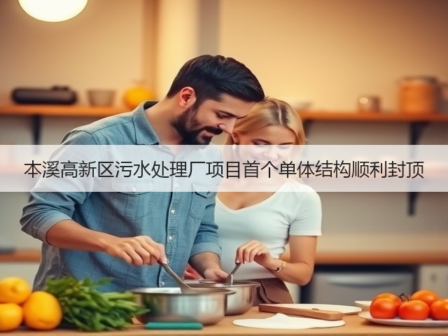 本溪高新区污水处理厂项目首个单体结构顺利封顶(图2) 本溪高新区污水处理厂项目首个单体结构顺利封顶(图2)