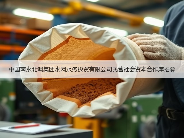中国南水北调集团水网水务投资有限公司民营社会资本合作库招募(图1)