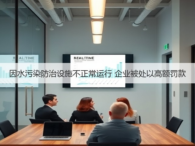 因水污染防治设施不正常运行 企业被处以高额罚款(图1) 因水污染防治设施不正常运行 企业被处以高额罚款(图1)