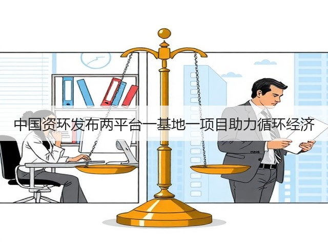 中国资环发布两平台一基地一项目助力循环经济(图1) 中国资环发布两平台一基地一项目助力循环经济(图1)