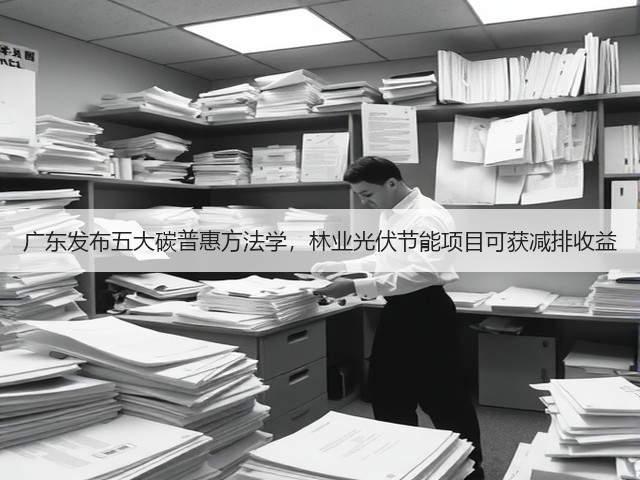 广东发布五大碳普惠方法学,林业光伏节能项目可获减排收益(图2) 广东发布五大碳普惠方法学,林业光伏节能项目可获减排收益(图2)
