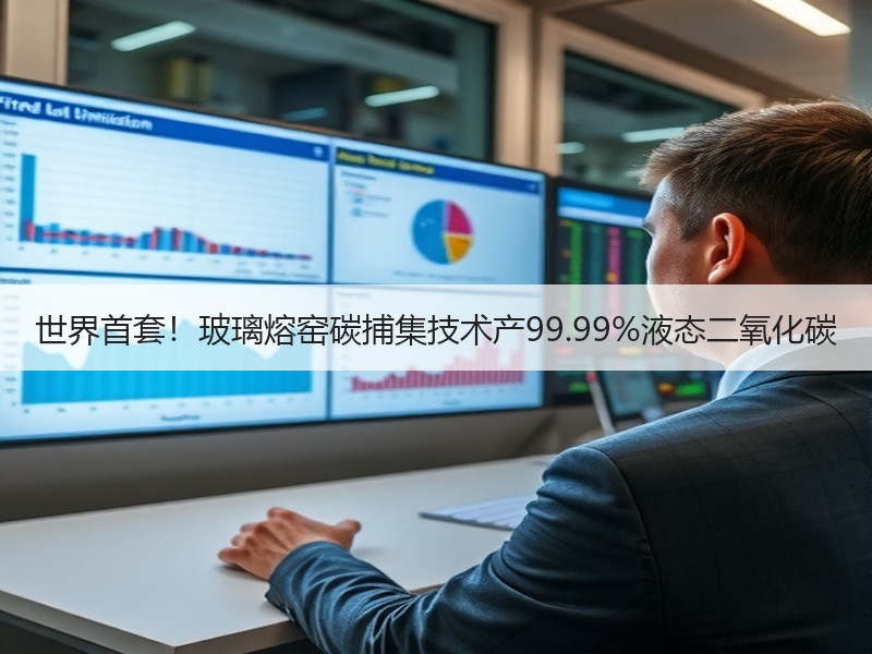 世界首套！玻璃熔窑碳捕集技术产99.99%液态二氧化碳