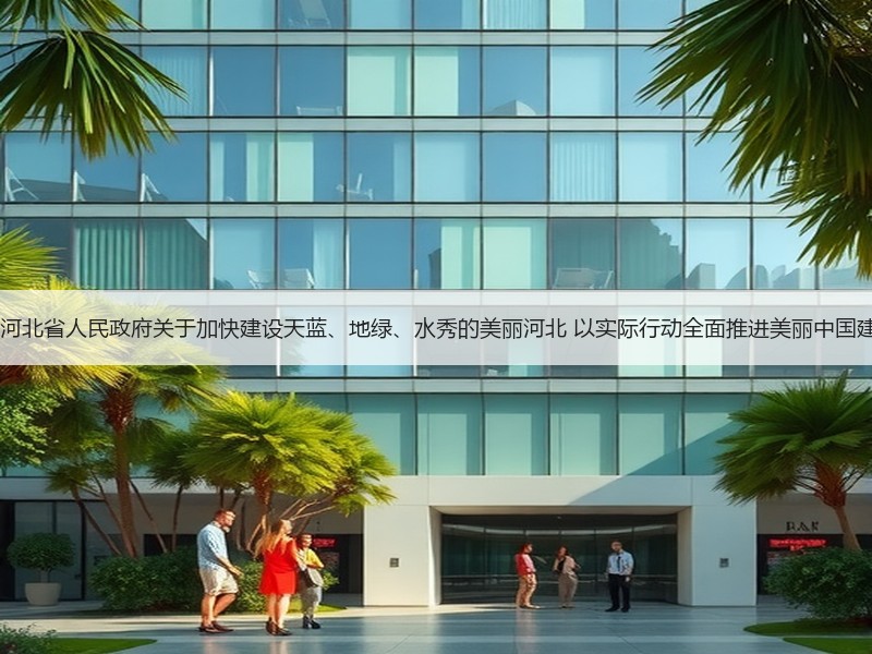 中共河北省委 河北省人民政府关于加快建设天蓝、地绿、水秀的美丽河北 以实际行动全面推进美丽中国建设的实施意见