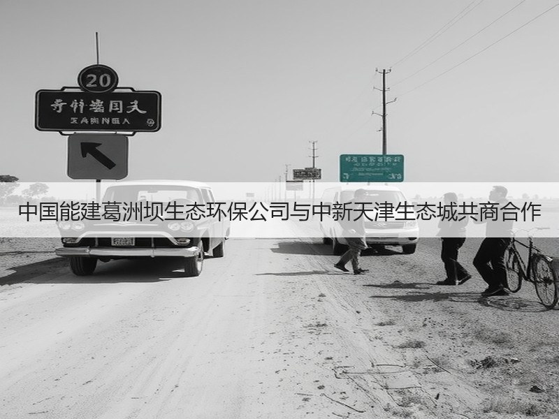 中国能建葛洲坝生态环保公司与中新天津生态城共商合作