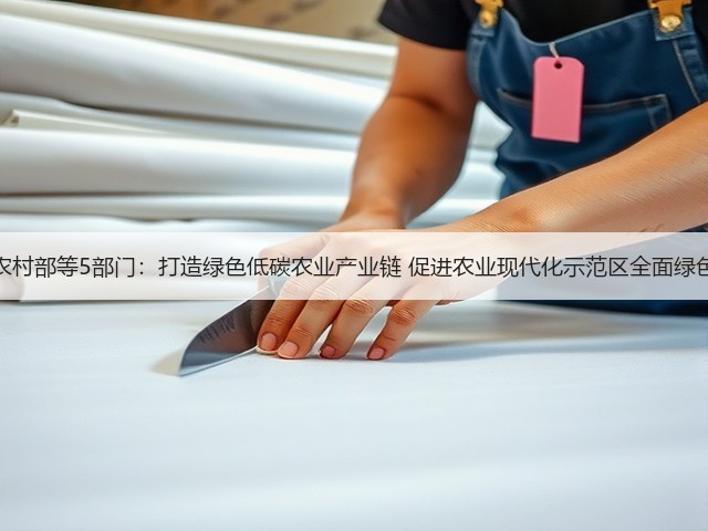 农业农村部等5部门:打造绿色低碳农业产业链 促进农业现代化示范区全面绿色转型(图3) 农业农村部等5部门:打造绿色低碳农业产业链 促进农业现代化示范区全面绿色转型(图3)