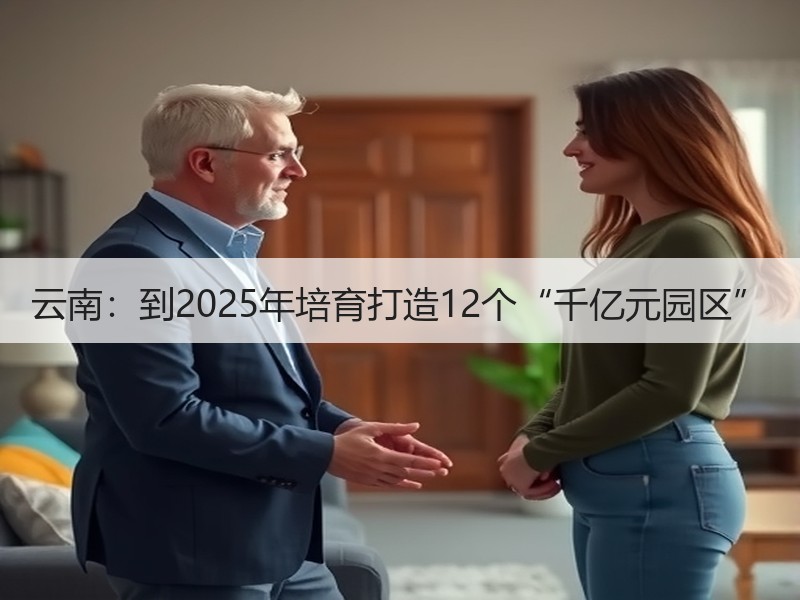 云南：到2025年培育打造12个“千亿元园区”