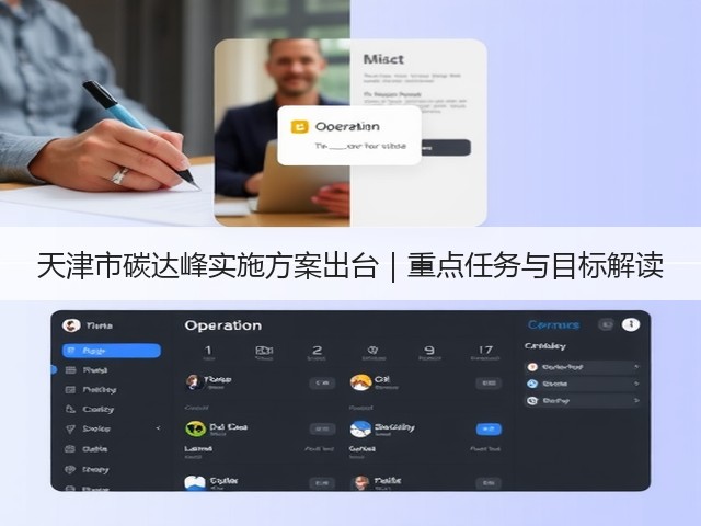 天津市碳达峰实施方案出台|重点任务与目标解读(图2) 天津市碳达峰实施方案出台|重点任务与目标解读(图2)