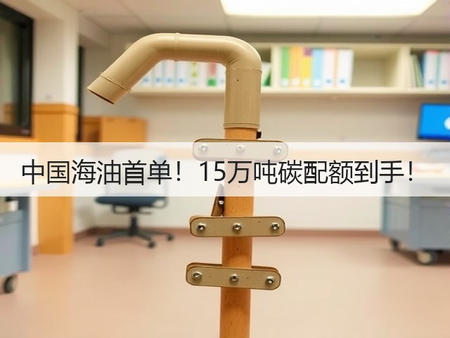 中国海油首单!15万吨碳配额到手!(图1) 中国海油首单!15万吨碳配额到手!(图1)