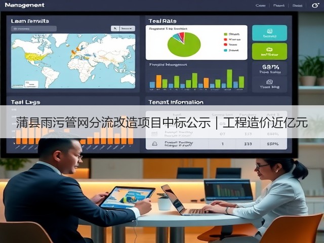 蒲县雨污管网分流改造项目中标公示|工程造价近亿元(图2) 蒲县雨污管网分流改造项目中标公示|工程造价近亿元(图2)