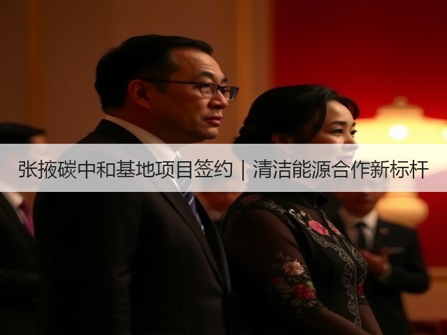 张掖碳中和基地项目签约｜清洁能源合作新标杆(图3)