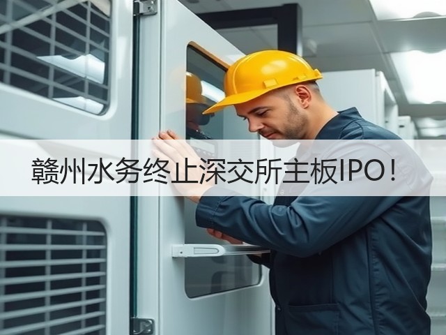赣州水务终止深交所主板IPO!(图2) 赣州水务终止深交所主板IPO!(图2)