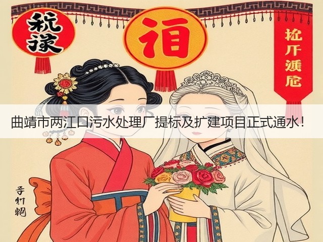曲靖市两江口污水处理厂提标及扩建项目正式通水!(图2) 曲靖市两江口污水处理厂提标及扩建项目正式通水!(图2)