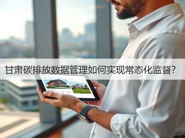 甘肃碳排放数据管理如何实现常态化监督?(图3) 甘肃碳排放数据管理如何实现常态化监督?(图3)