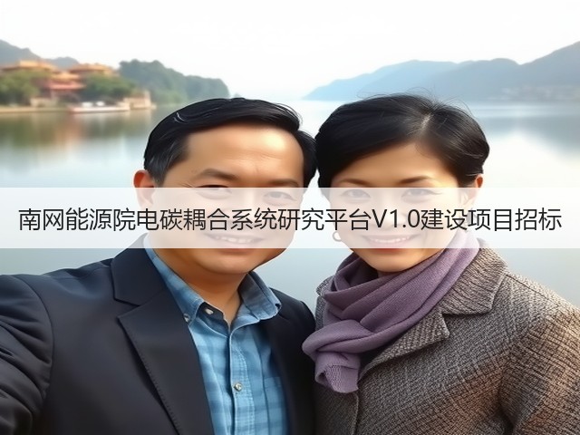 南网能源院电碳耦合系统研究平台V1.0建设项目招标(图1) 南网能源院电碳耦合系统研究平台V1.0建设项目招标(图1)