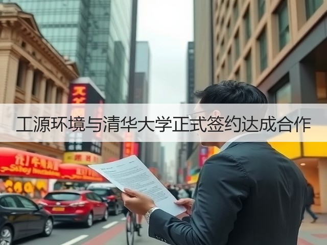 工源环境与清华大学正式签约达成合作(图2) 工源环境与清华大学正式签约达成合作(图2)