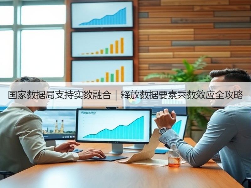 国家数据局支持实数融合｜释放数据要素乘数效应全攻略