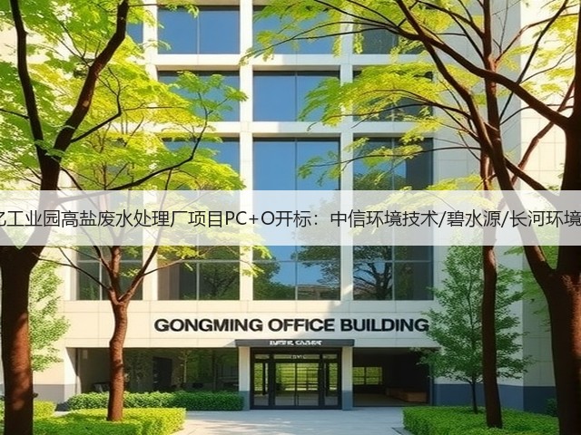 超1.3亿工业园高盐废水处理厂项目PC+O开标:中信环境技术/碧水源/长河环境入围!(图3) 超1.3亿工业园高盐废水处理厂项目PC+O开标:中信环境技术/碧水源/长河环境入围!(图3)