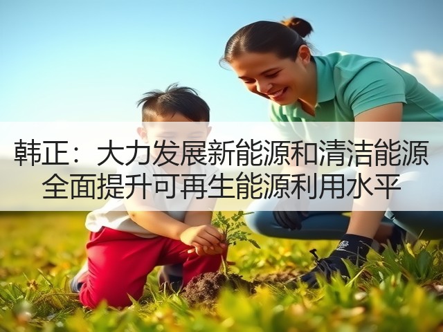 韩正:大力发展新能源和清洁能源 全面提升可再生能源利用水平(图3) 韩正:大力发展新能源和清洁能源 全面提升可再生能源利用水平(图3)