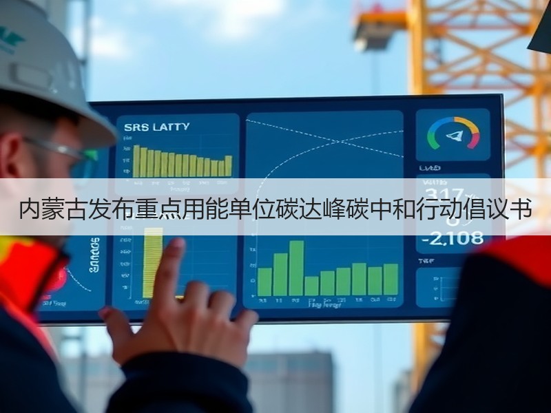 内蒙古发布重点用能单位碳达峰碳中和行动倡议书
