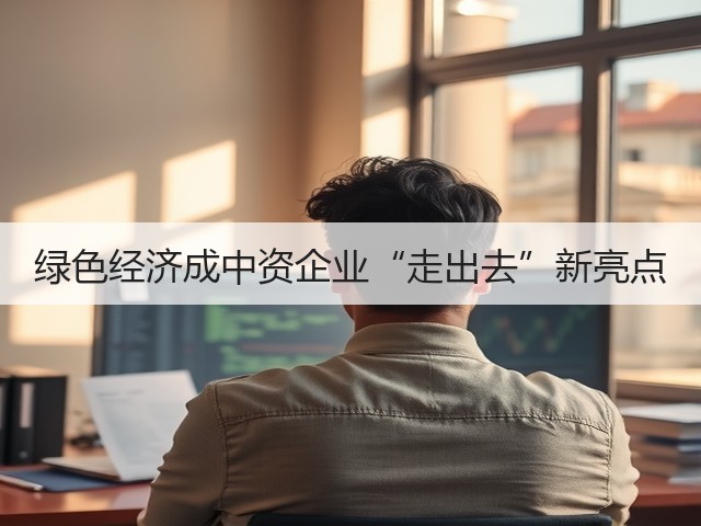 绿色经济成中资企业“走出去”新亮点(图2) 绿色经济成中资企业“走出去”新亮点(图2)