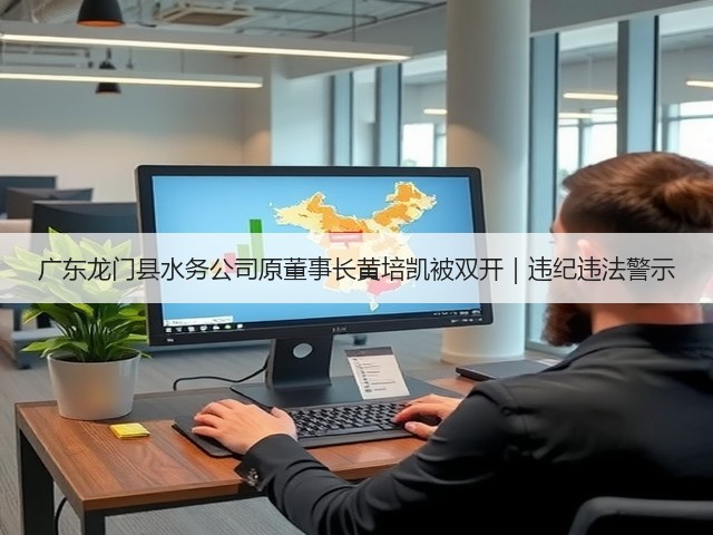 广东龙门县水务公司原董事长黄培凯被双开｜违纪违法警示(图1)