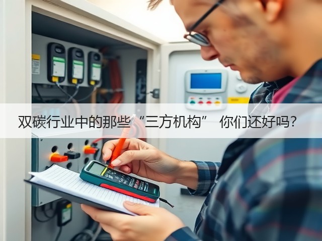 双碳行业中的那些“三方机构” 你们还好吗?(图3) 双碳行业中的那些“三方机构” 你们还好吗?(图3)