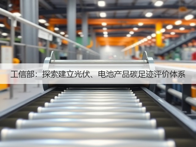 工信部:探索建立光伏、电池产品碳足迹评价体系(图2) 工信部:探索建立光伏、电池产品碳足迹评价体系(图2)