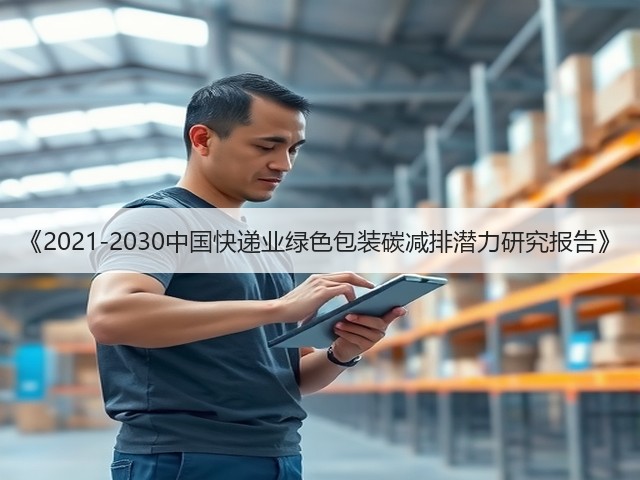 《2021-2030中国快递业绿色包装碳减排潜力研究报告》(图3) 《2021-2030中国快递业绿色包装碳减排潜力研究报告》(图3)