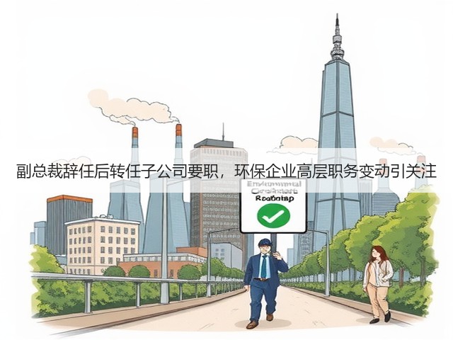 副总裁辞任后转任子公司要职,环保企业高层职务变动引关注(图1) 副总裁辞任后转任子公司要职,环保企业高层职务变动引关注(图1)