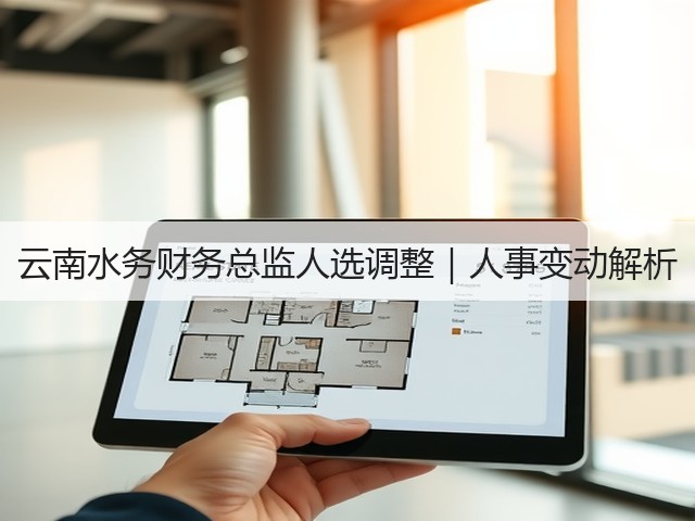 云南水务财务总监人选调整｜人事变动解析(图1)