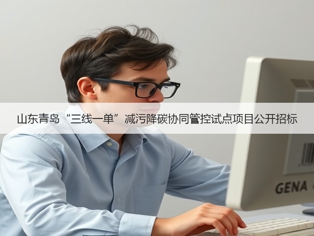 山东青岛“三线一单”减污降碳协同管控试点项目公开招标(图1)