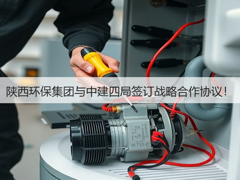 陕西环保集团与中建四局签订战略合作协议！